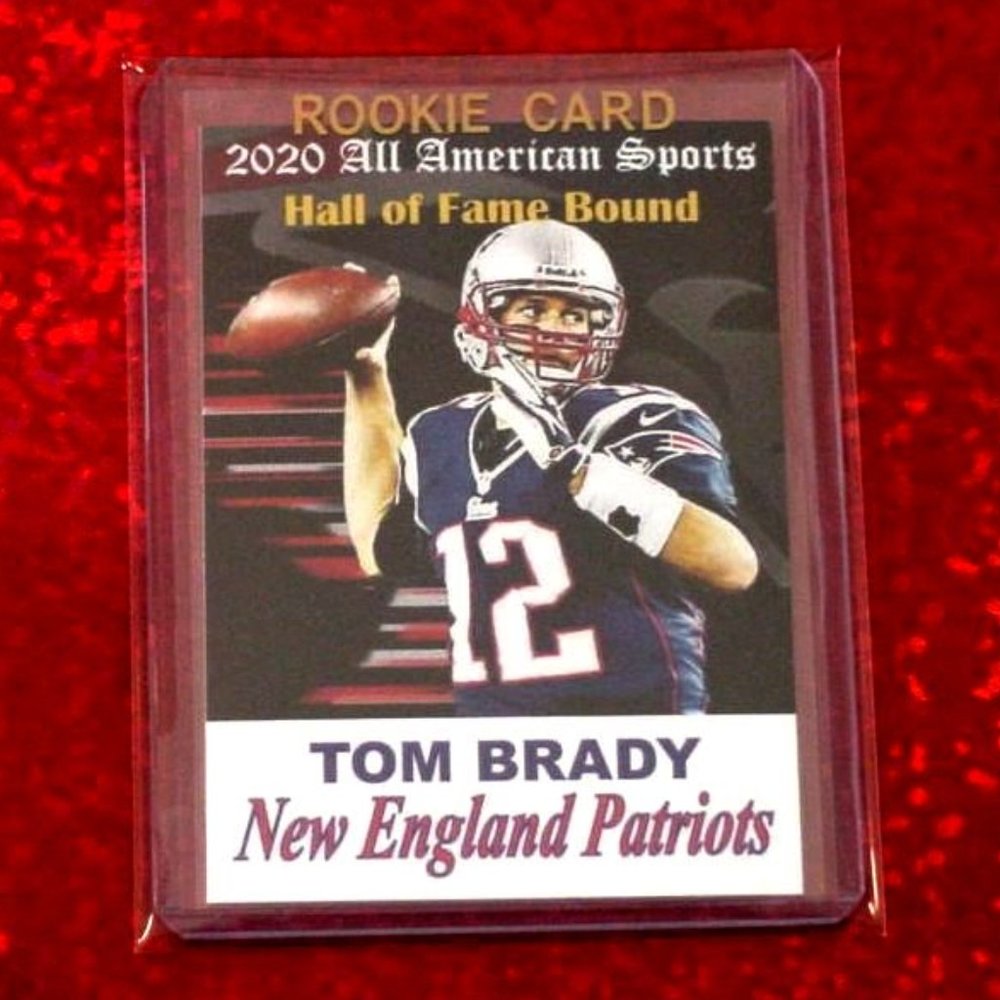 Tom Brady 2020 Hall of Fame Promo Card